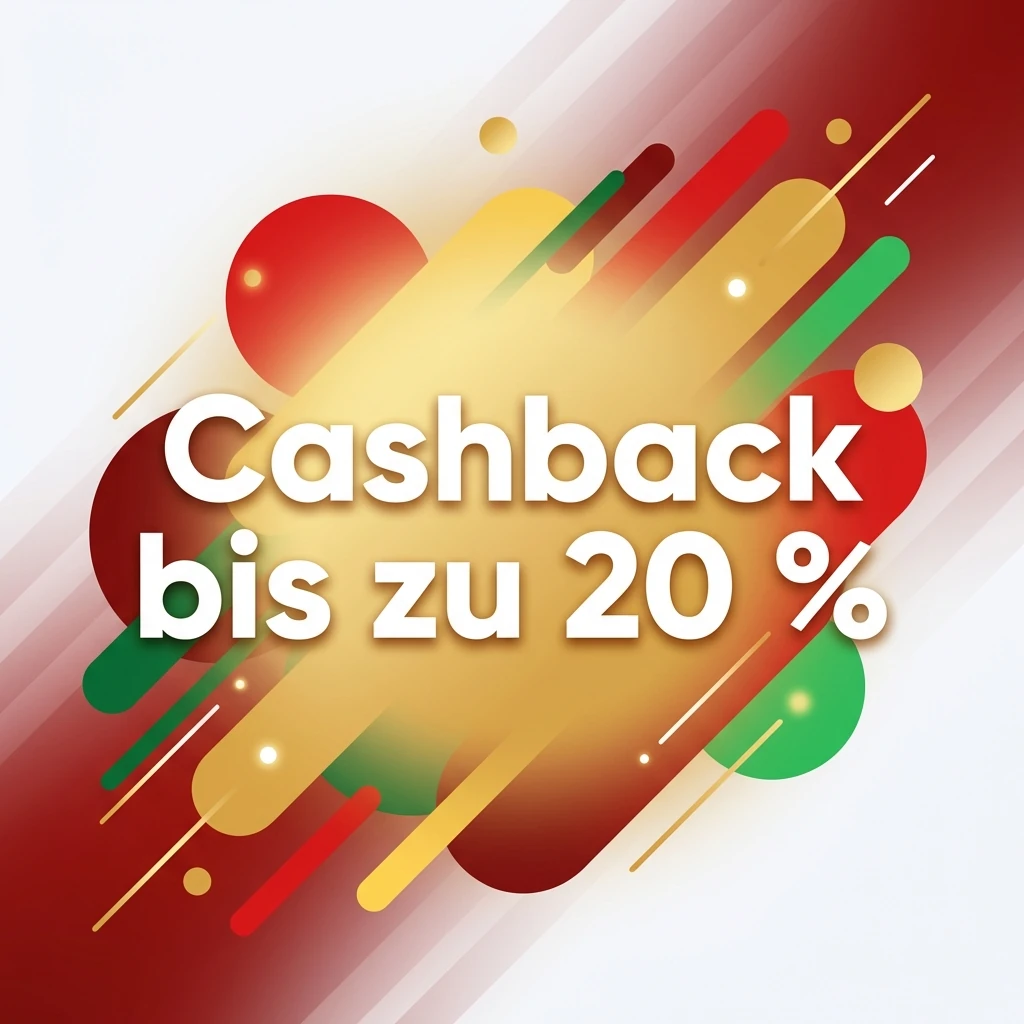 Cashback bis zu 20 %